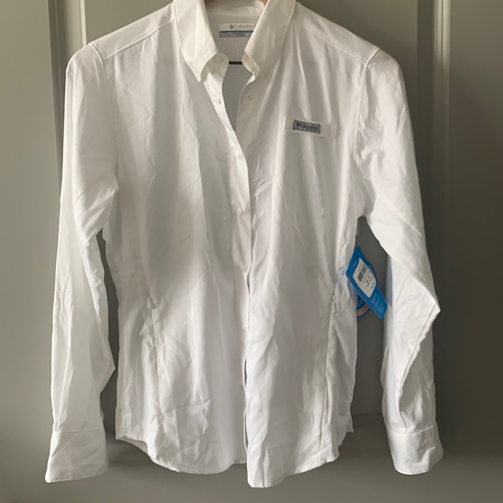 Columbia Women's PFG Tamiami II UPF 40 Long Sleeve Fishing Shirt- New